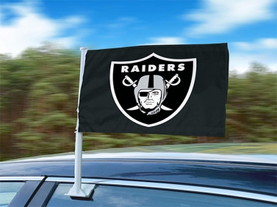 Custom Las Vegas Raiders Car Flag