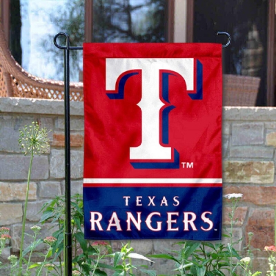 Customized MLB Texas Rangers Garden Flag